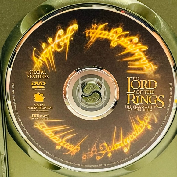 The Lord of the Rings The Fellowship of the Ring DVD Movie Widescreen Edition - Picture 6 of 7